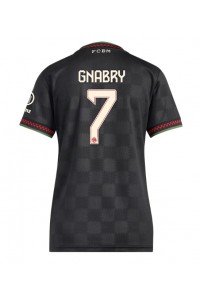 Bayern Munich Serge Gnabry #7 Jalkapallovaatteet Naisten Kolmaspaita 2025-26 Lyhythihainen